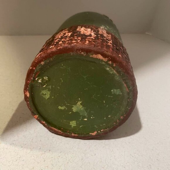 VTG 1950s Whimsical Kitschy Irishman w/ Shamrock Hat Whiskey Spirits Decanter - Picture 8 of 9